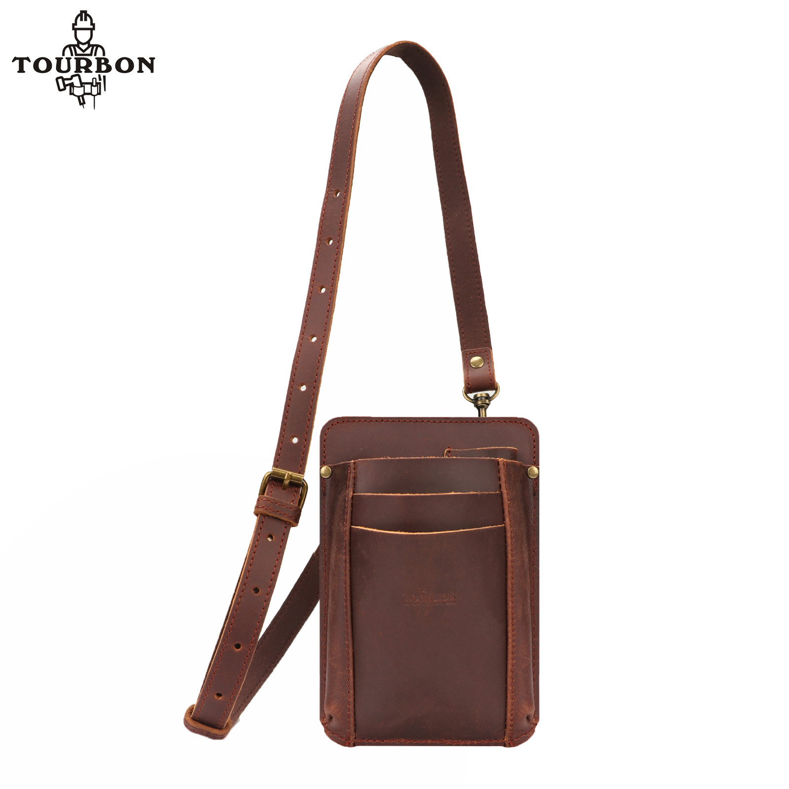 Gardening Tools Women - Tourbon Leather Garden Tool Belt Pouch