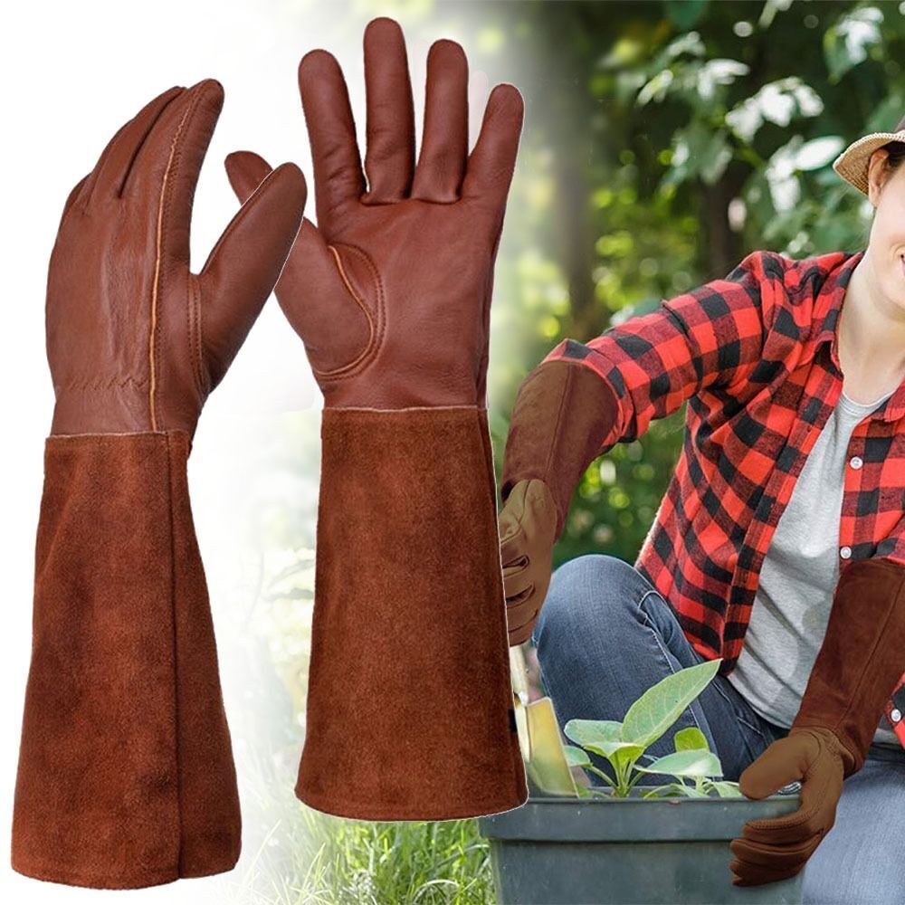 Gardening Tools Women - Long Tube Gardening Safety Working Gloves