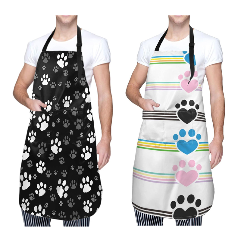 Funny Dog Paw Animal Apron wit – Gardening Tools Women Bewertung und Preis