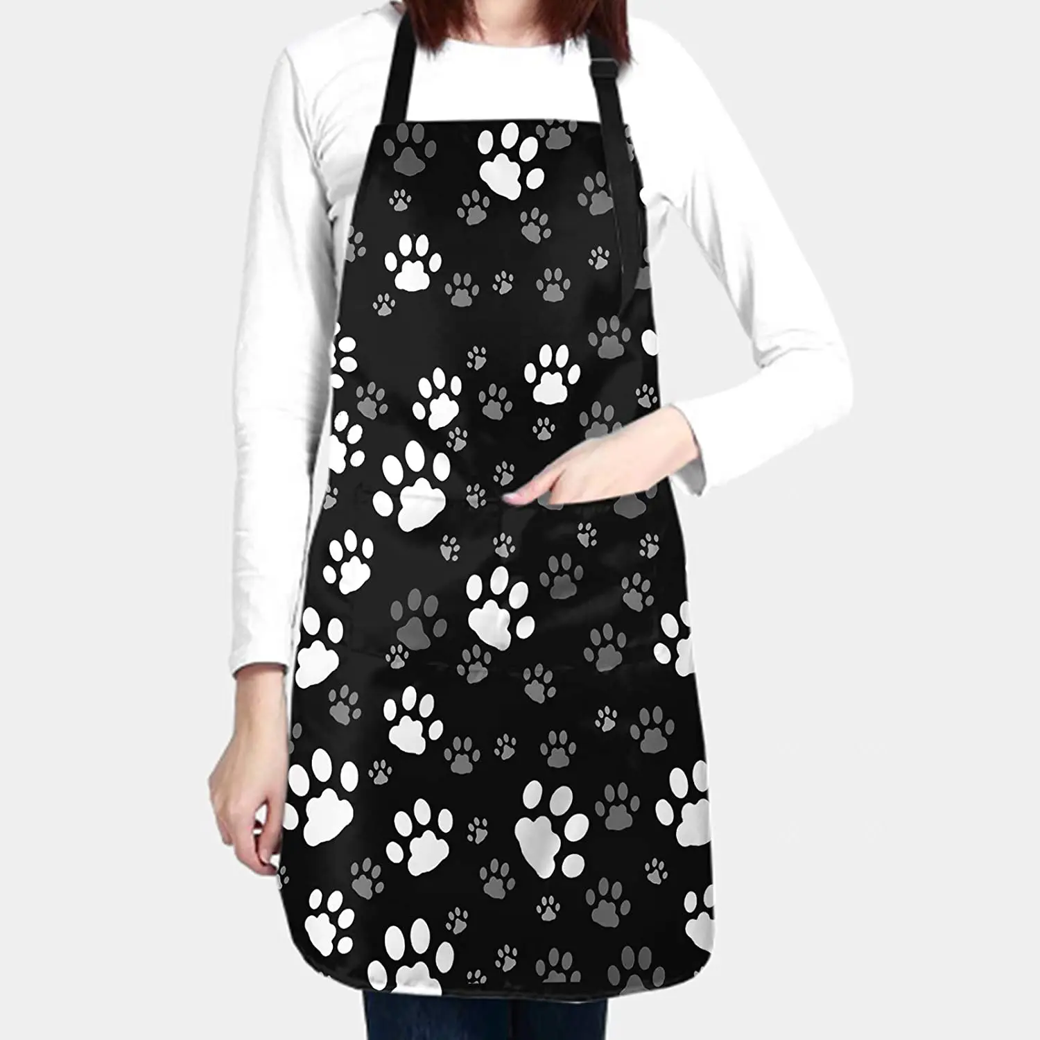 Funny Dog Paw Animal Apron wit – Gardening Tools Women Bewertung und Preis