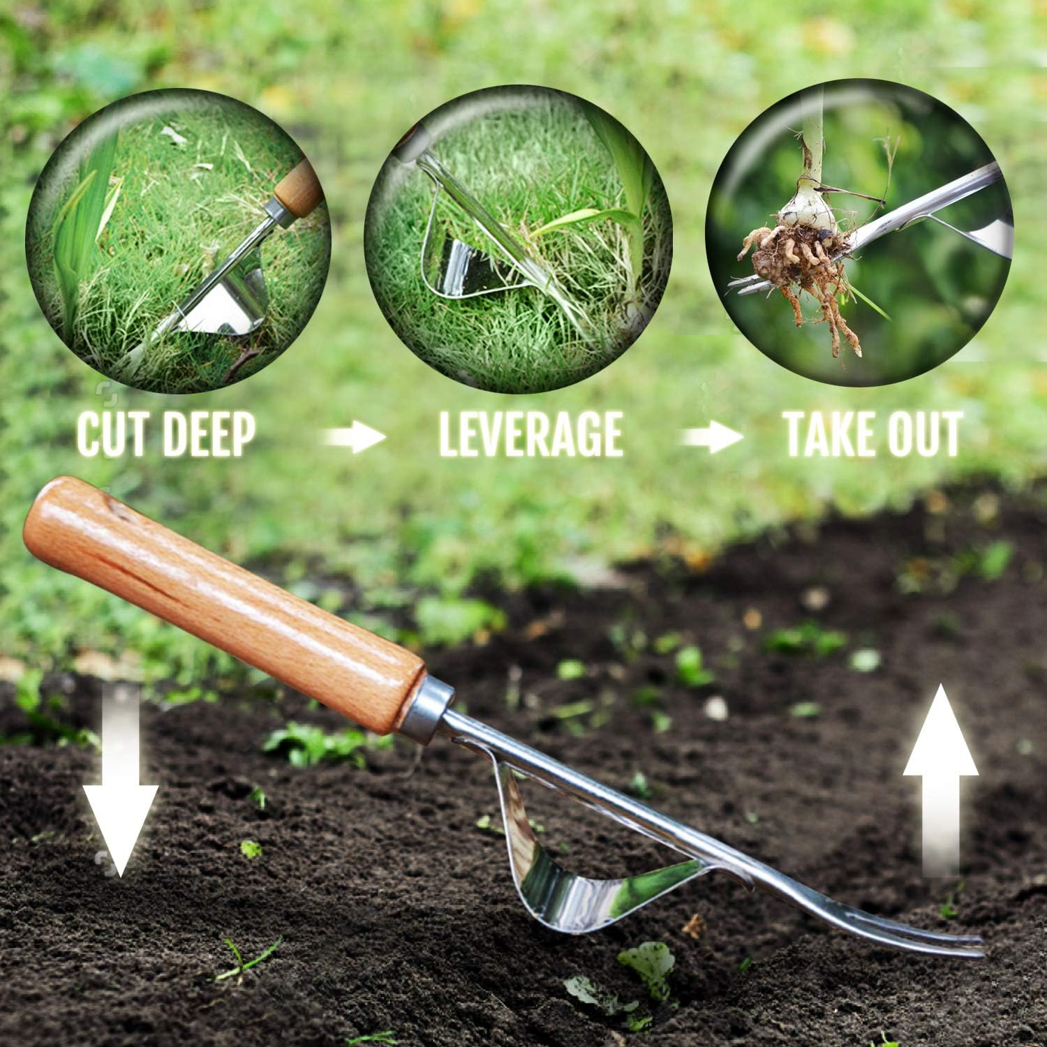 1/2PCS Manual Weed Remover V-S – Gardening Tools To Remove Grass Bewertung und Preis
