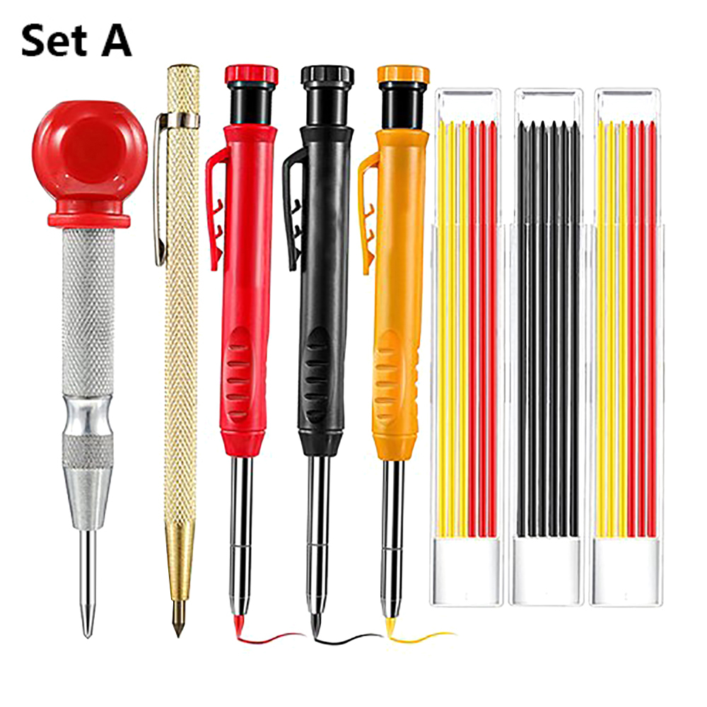 A/B/C/D Set Carpenter Pencils  – Gardening Tools B&M Bewertung und Preis