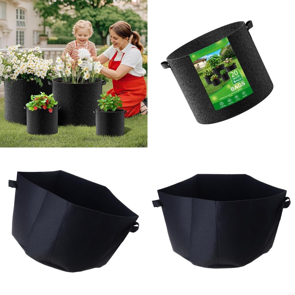   4x Reinforced Grow Pots Gard – Grow Bags Bewertung und Preis