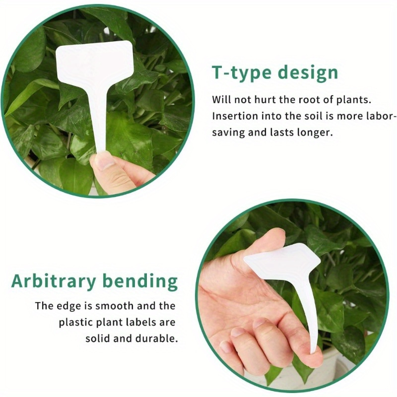 20/120pcs Durable T-Shaped Pla – Garden Label Marker Bewertung und Preis