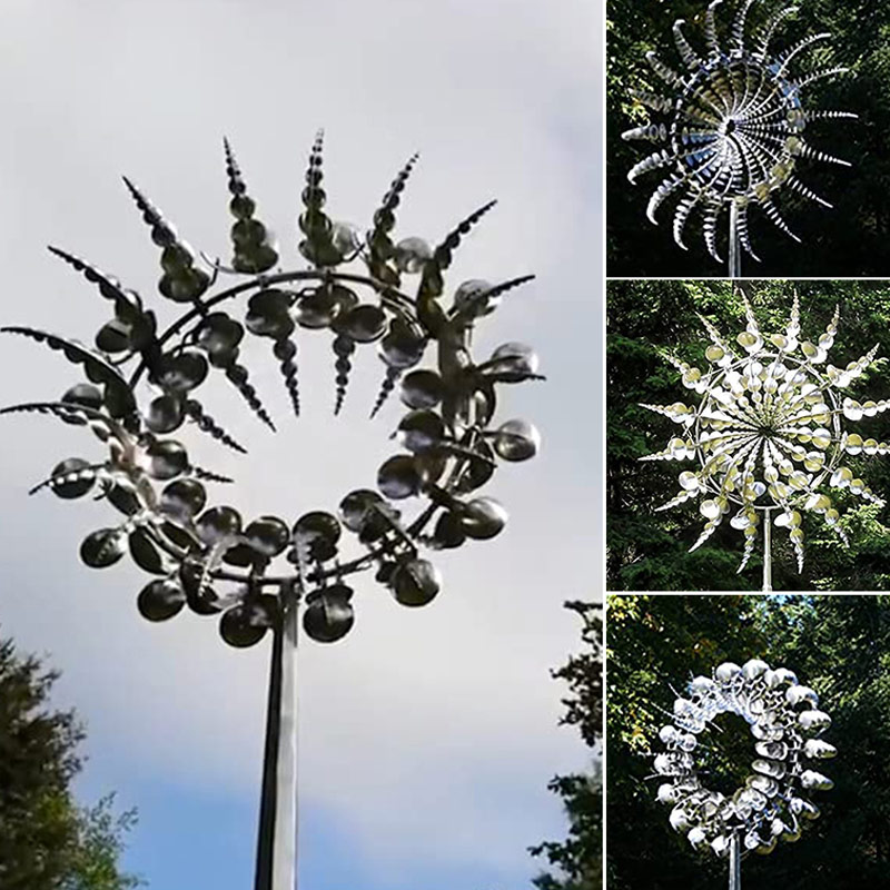 Metal Windmill Outdoor Wind Sp – Gardening Tools Unique Bewertung und Preis