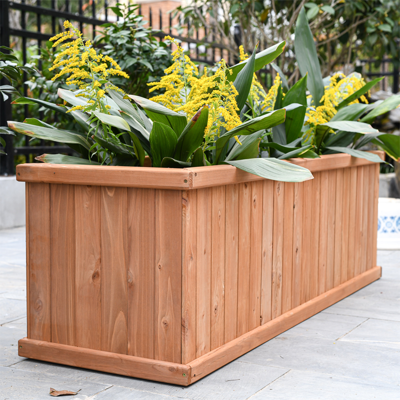 Outdoor Wooden Planter Pots Un – Gardening Tools Unique Bewertung und Preis
