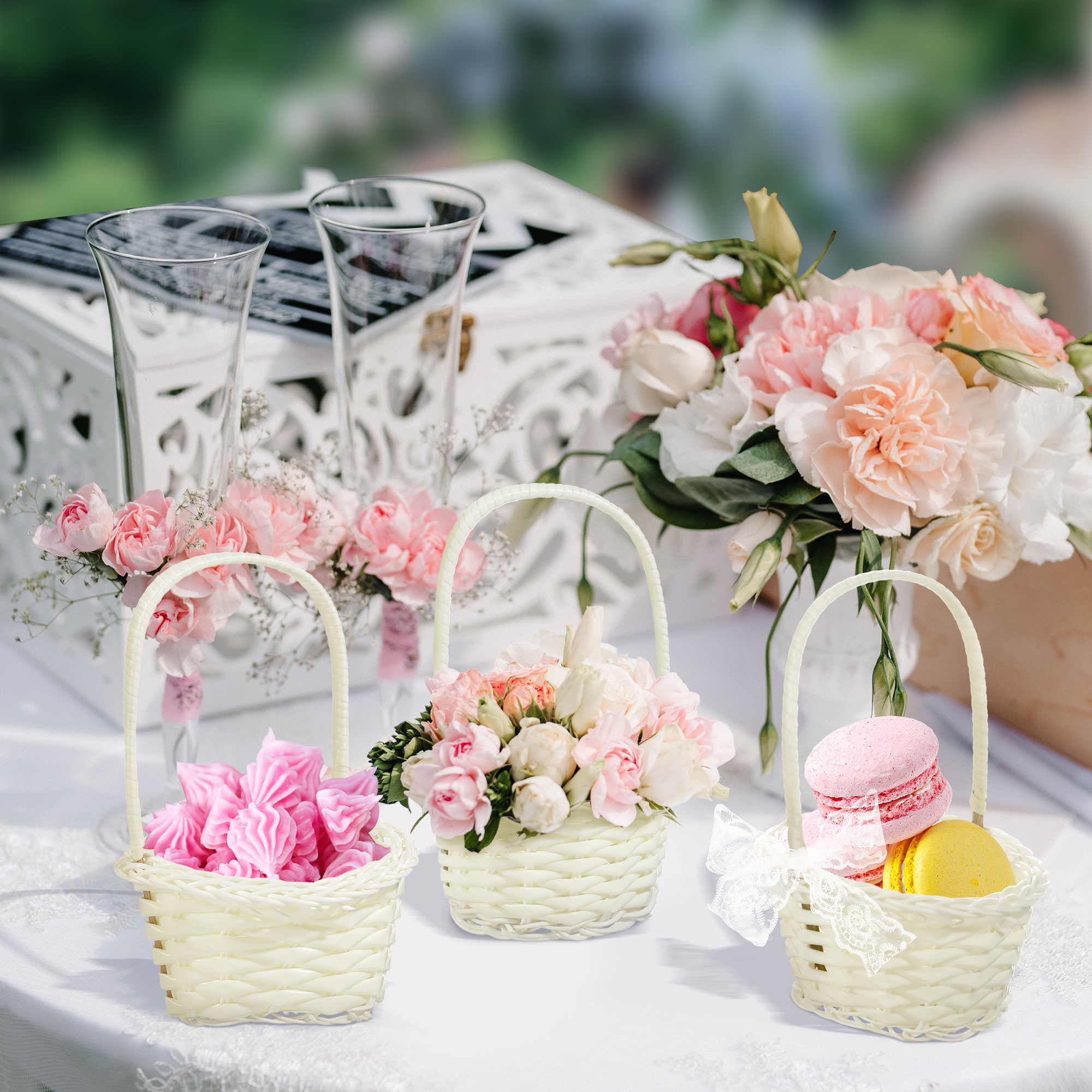 Authentic Woven Flower Basket  – Gardening Tools Girls Bewertung und Preis