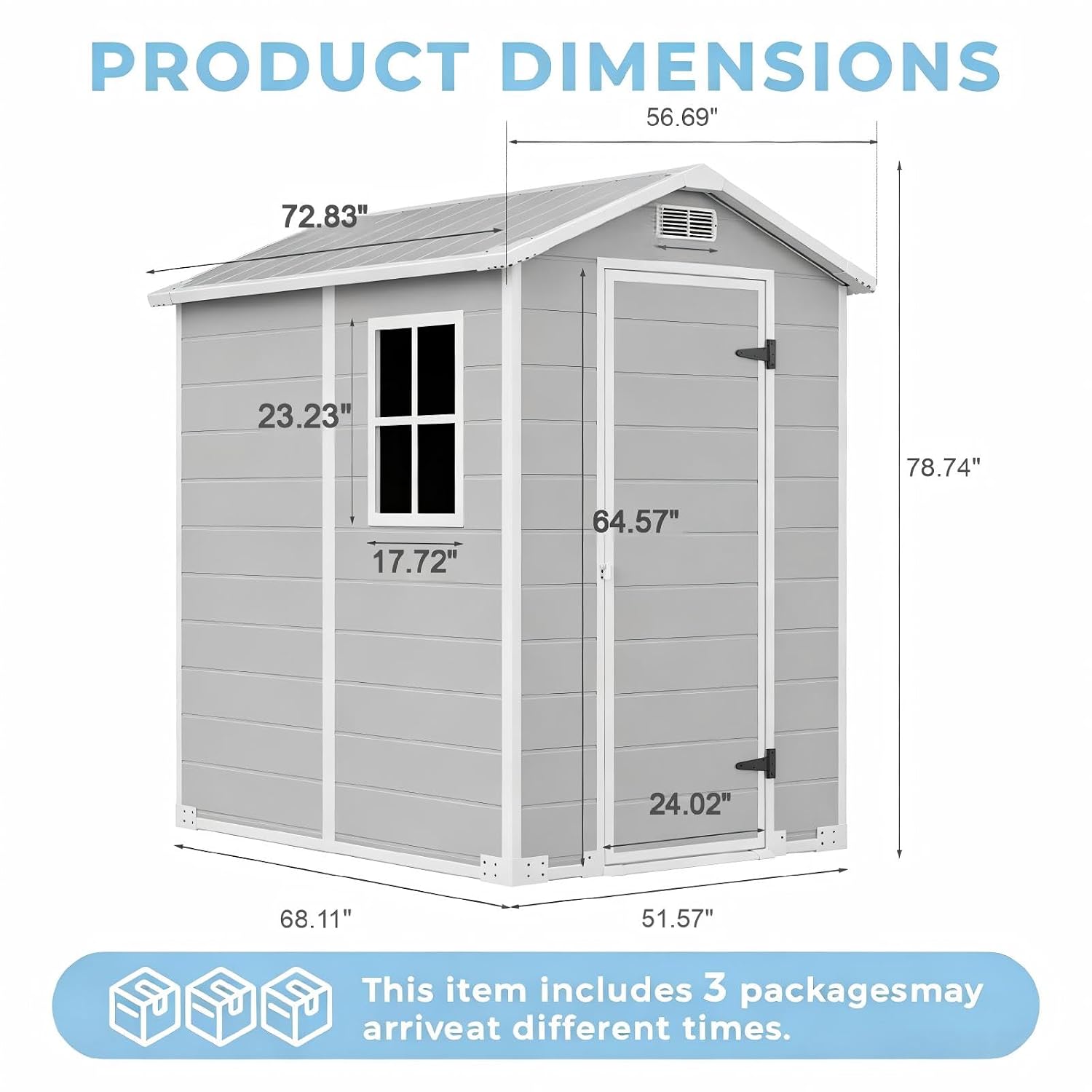 4x6 FT Resin Outdoor Storage S – Gardening Tools Of Bewertung und Preis