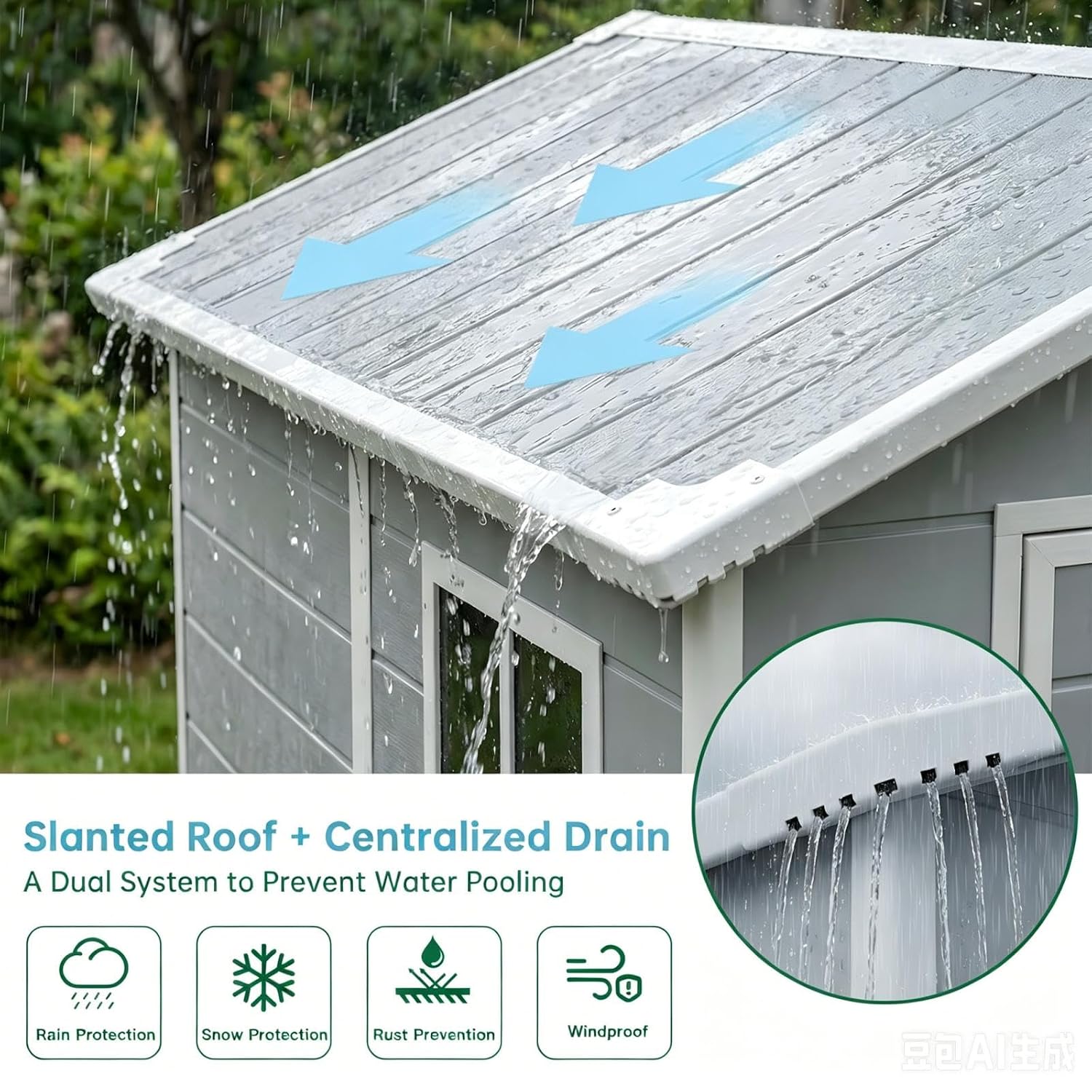 4x6 FT Resin Outdoor Storage S – Gardening Tools Of Bewertung und Preis