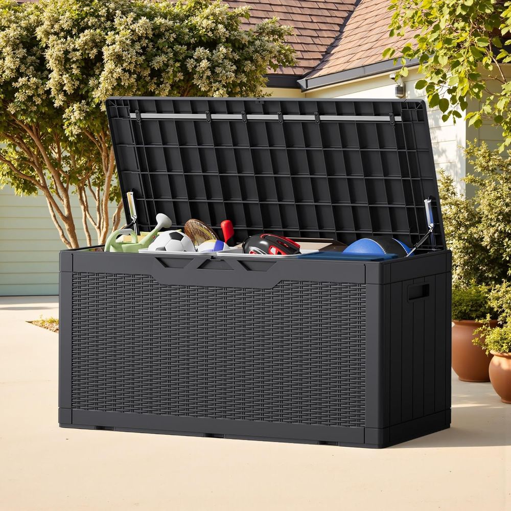 100 Gallon Outdoor Storage Box – Gardening Tools B&M Bewertung und Preis