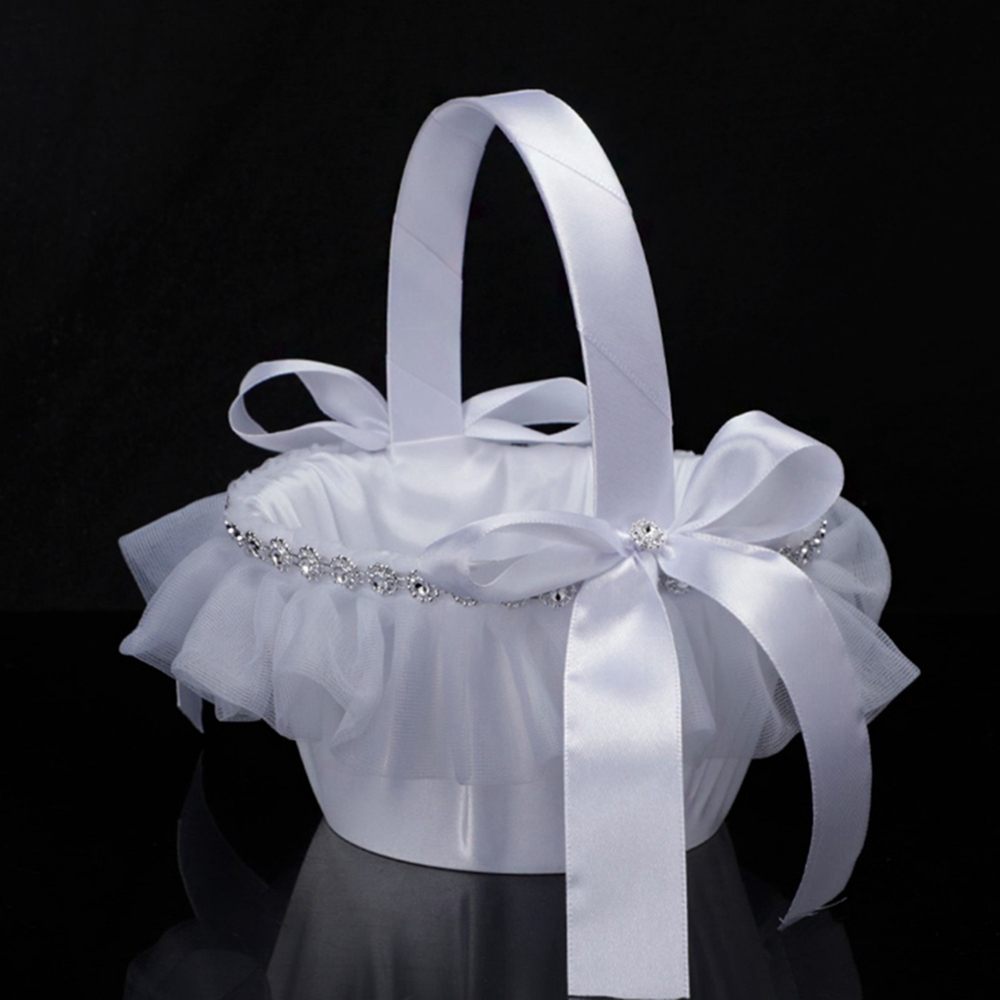 Wedding Baskets White Flower G – Gardening Tools Girls Bewertung und Preis