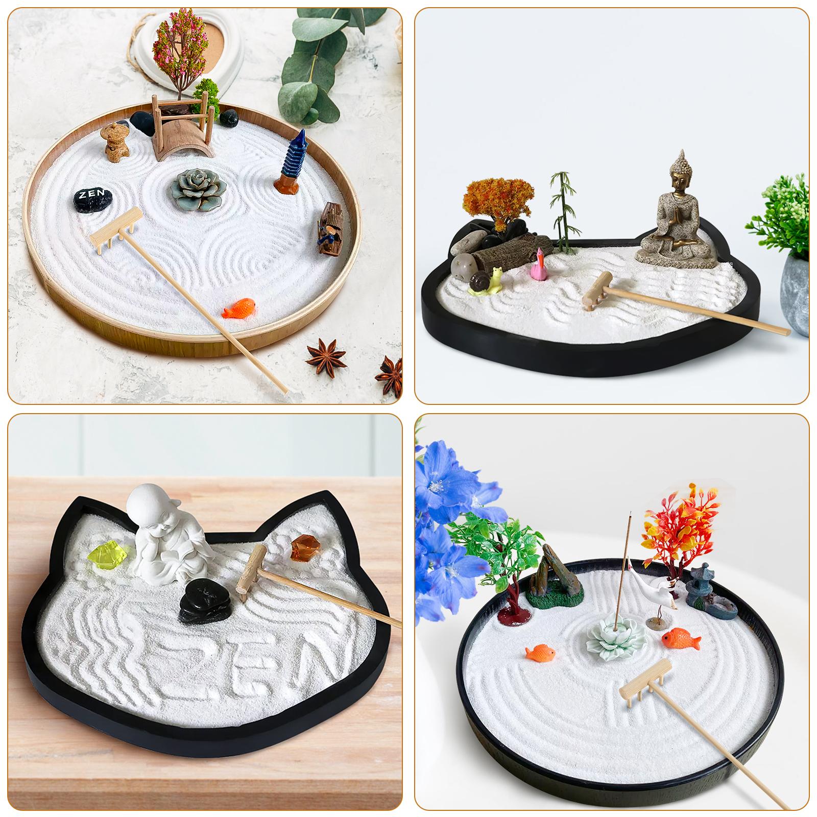8Pcs Mini Zen Rake Tools Medit – Gardening Tools Kit Bewertung und Preis