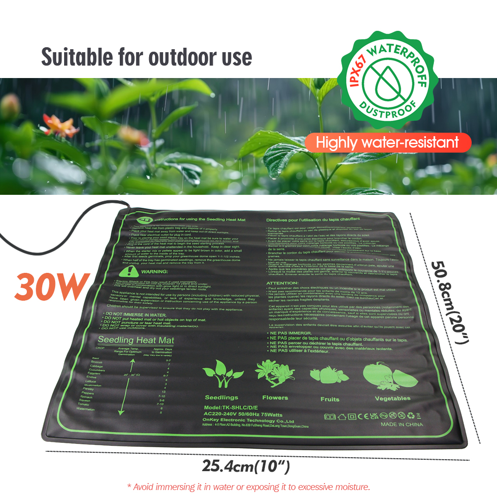Warm Seedlings Box Heating Mat – Gardening Tools Kit Bewertung und Preis