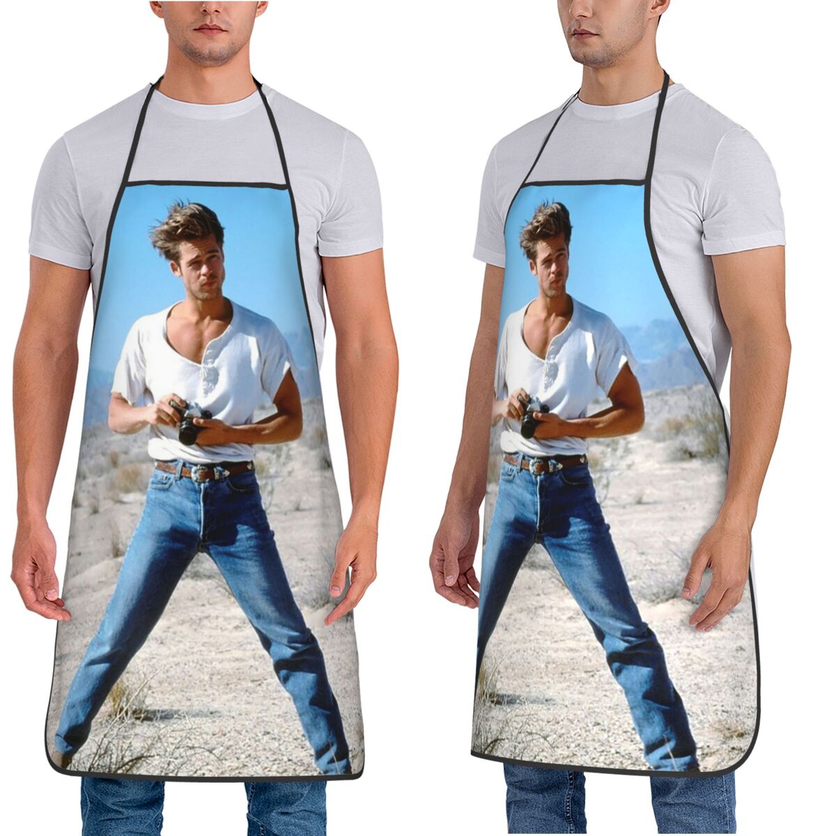 Brad Pitt Young Handsome Apron – Gardening Tools Women Bewertung und Preis