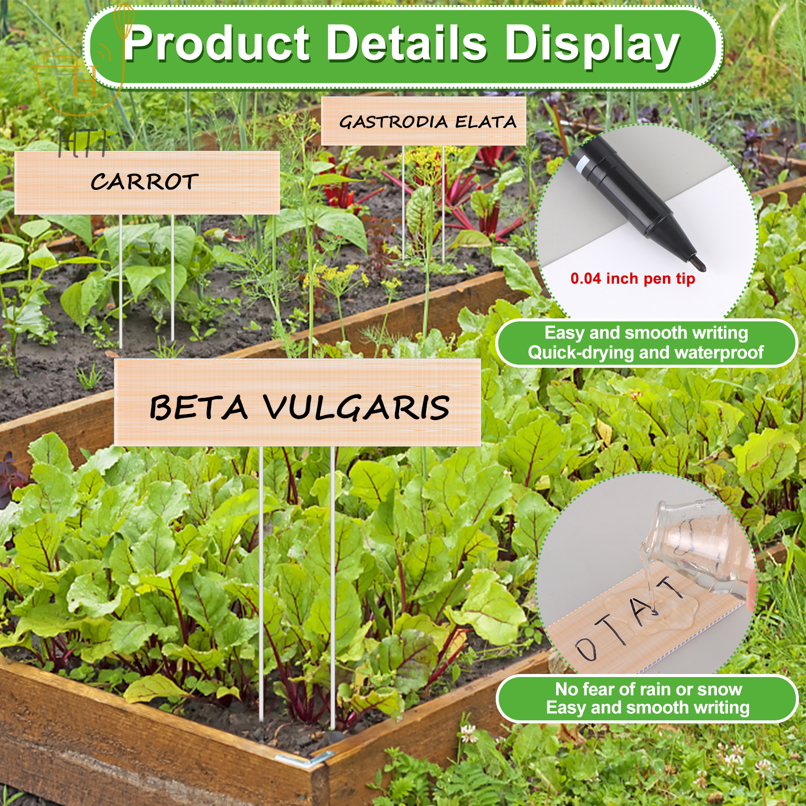 20 Set Jumbo Outdoor Plant Lab – Garden Label Marker Bewertung und Preis