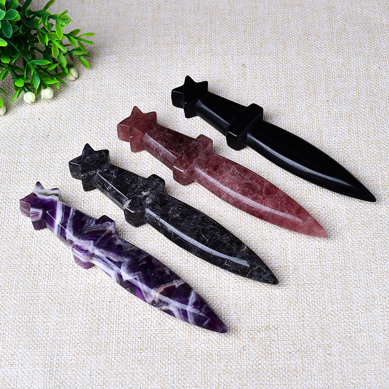 Natural Crystal Carved Witch's – Gardening Tools Unique Bewertung und Preis