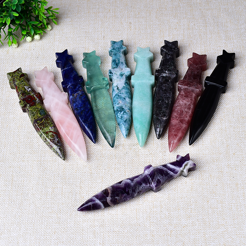 Natural Crystal Carved Witch's – Gardening Tools Unique Bewertung und Preis