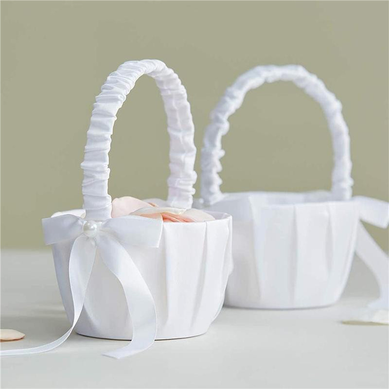 1/2pcs Satin Pearl Knot Flower – Gardening Tools Girls Bewertung und Preis