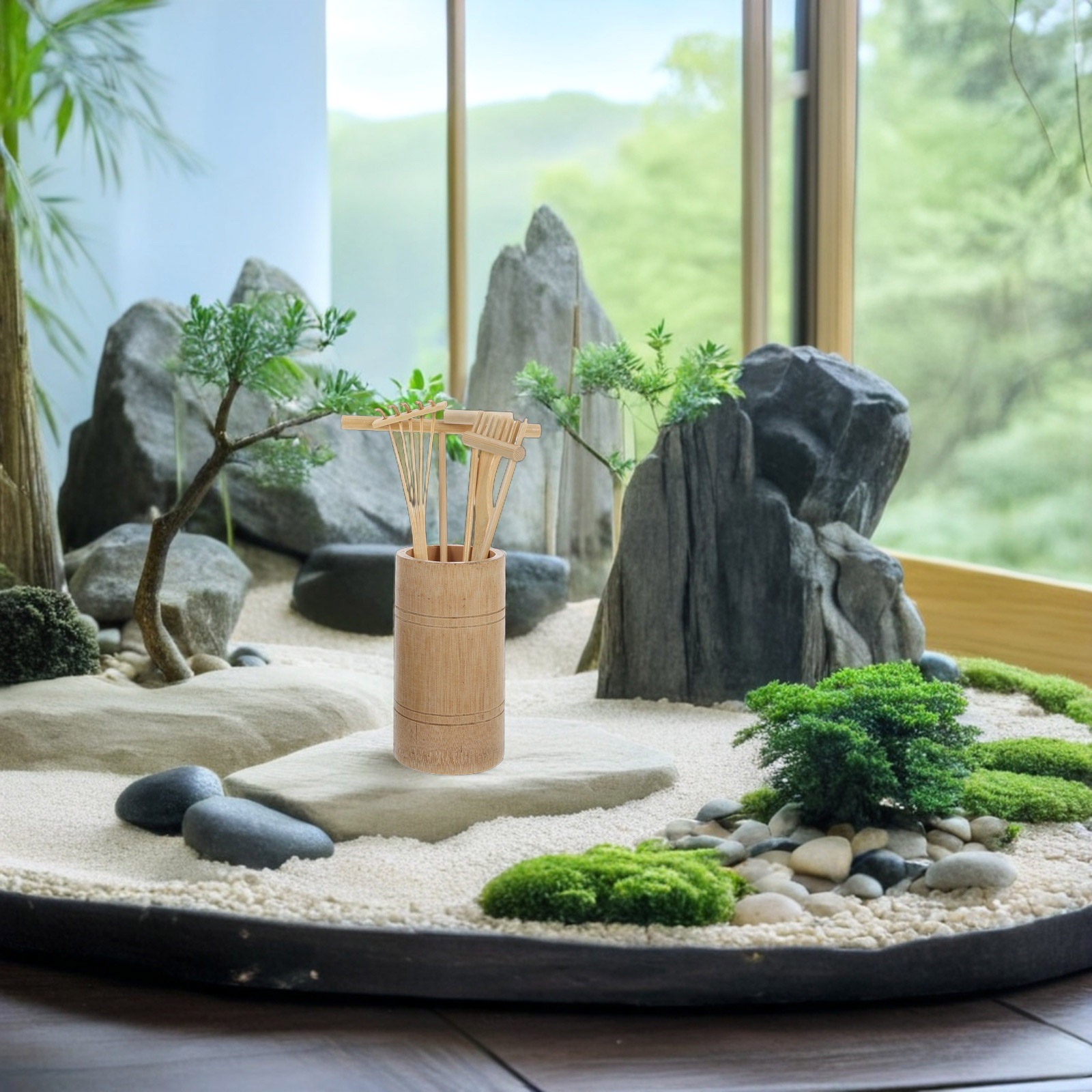 1Set Japanese Zen Garden Rake  – Gardening Tools Kit Bewertung und Preis